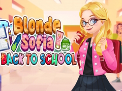 Jeu Blonde Sofia Back to School