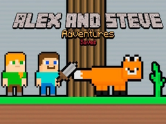 Jeu Alex and Steve Adventures Saves