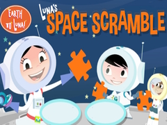 Jeu Earth to Luna! Luna's Space scramble