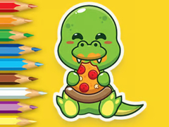 Jeu Coloring Book: Hungry Dinosaurs