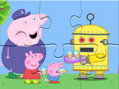 Jeu Jigsaw Puzzle: Peppa Robot