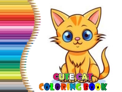 Jeu Cute Cat Coloring Book