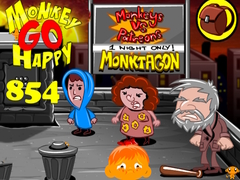 Jeu Monkey Go Happy Stage 854