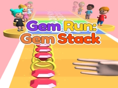 Jeu Gem Run: Gem Stack 