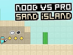 Jeu Noob vs Pro Sand island