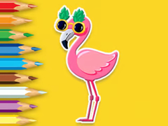 Jeu Coloring Book: Flamingo