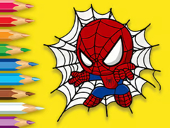 Jeu Coloring Book: Baby Spiderman