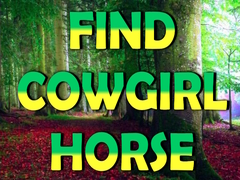 Jeu Find Cowgirl Horse