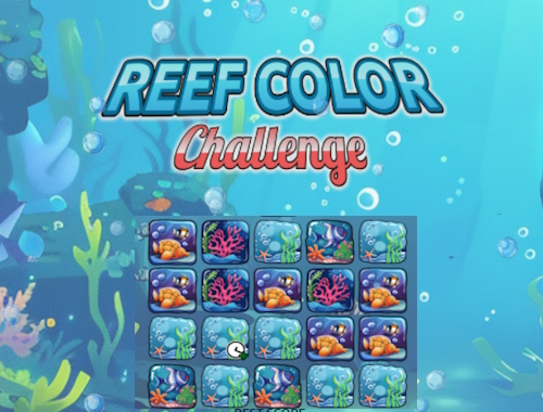 Jeu Défi de couleur de récif 