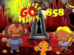 Jeu Monkey Go Happy Stage 858