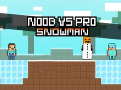 Jeu Noob vs Pro Snowman