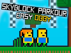 Jeu Skyblock Parkour Easy Obby