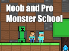 Jeu Noob and Pro Monster School