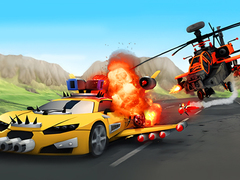 Jeu Chaos Road Combat Car Racing