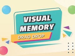 Jeu Visual Memory Drag Drop