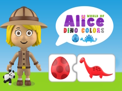 Jeu World of Alice Dino Colors