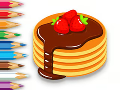 Jeu Coloring Book: Strawberry Pancake