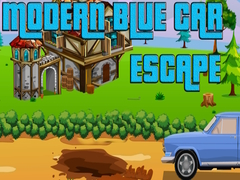 Jeu Modern Blue Car Escape