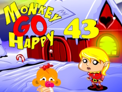 Jeu Monkey Go Happy Stage 43