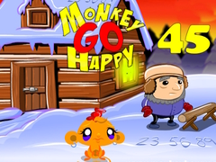 Jeu Monkey Go Happy Stage 45