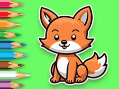 Jeu Coloring Book: Baby Fox