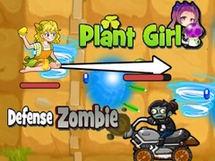 Jeu Plant Girl Defense Zombie