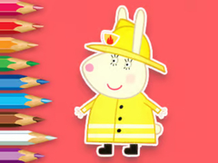 Jeu Coloring Book: Rabbit Firefighter