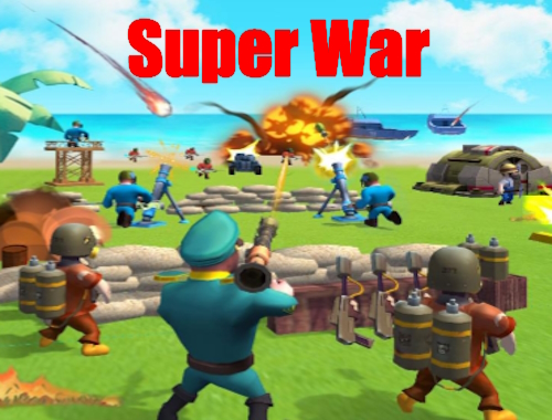 Jeu Super guerre .