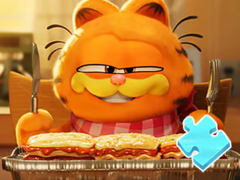 Jeu Jigsaw Puzzle: Garfield And Lasagna