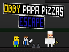 Jeu Obby Papa Pizzas Escape