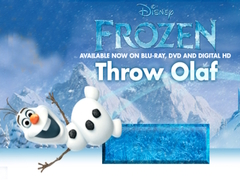 Jeu Frozen: Throw Olaf