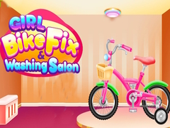 Jeu Girl Bike Fix & Washing Salon