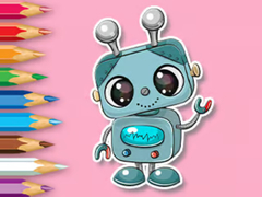 Jeu Coloring Book: Smile Robot