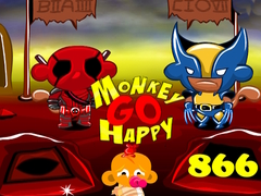 Jeu Monkey Go Happy Stage 866