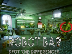 Jeu Robot Bar Spot the differences