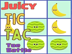 Jeu Juicy Tic Tac Toe Battle