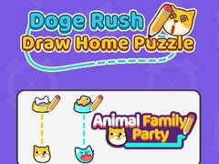 Jeu Doge Rush : Draw Home Puzzle