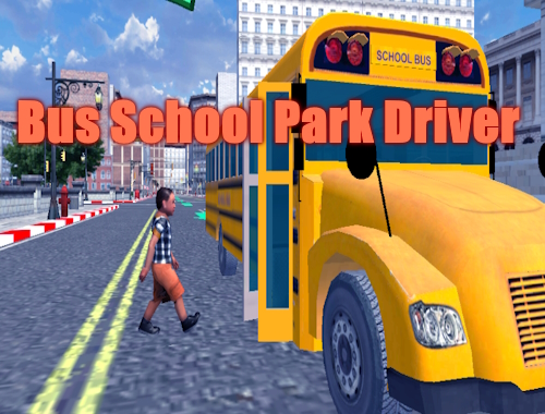 Jeu Chauffeur de parc scolaire d'autobus .