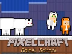 Jeu PixelCraft Animal School