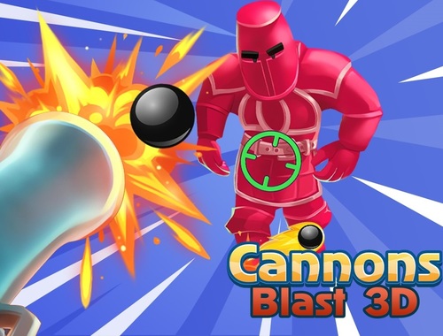 Jeu Explosion de canons 3D .