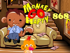 Jeu Monkey Go Happy Stage 868