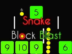 Jeu Snake Block Blast