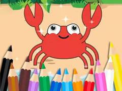 Jeu Coloring Book: Happy Crab