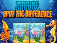 Jeu Marine Spot the Difference