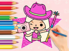 Jeu Coloring Book: Toca Baca World