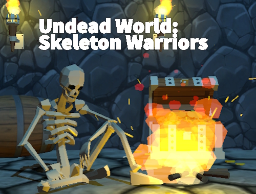 Jeu Monde des morts-vivants : Guerriers squelettes .