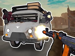 Jeu Road Chase. Shooter Realistic Guns