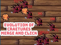 Jeu Evolution of Craetures Merge and Click