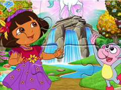 Jeu Jigsaw Puzzle: Dora Wonderland