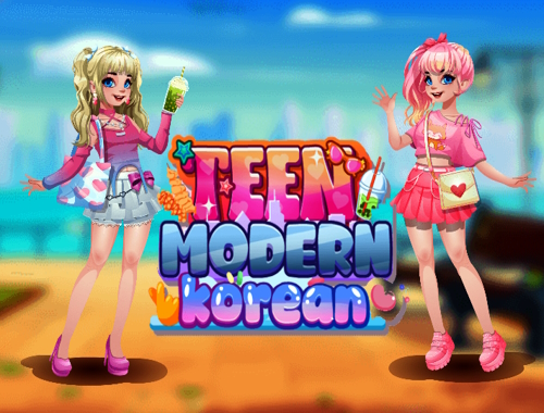 Jeu Coréen moderne pour adolescents .